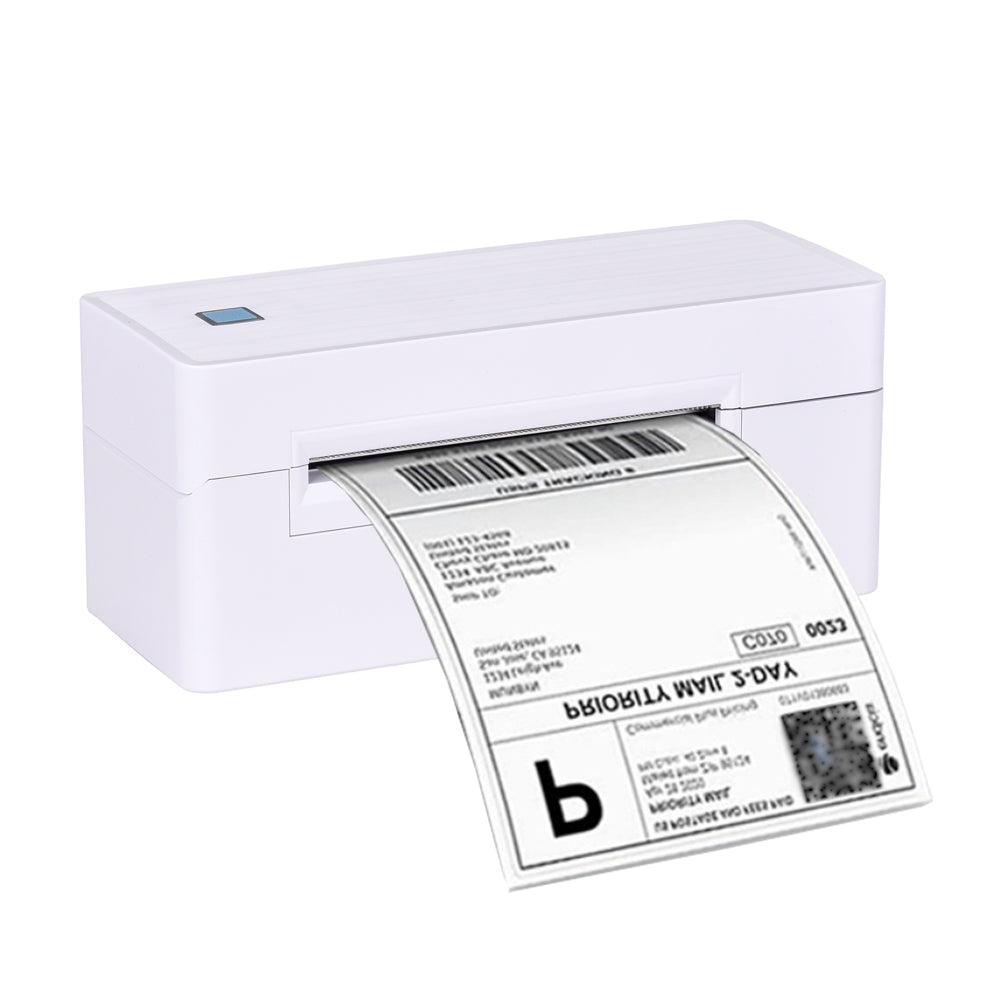 Does the K38 Thermal Printer Support Label Stickers and Receipts?