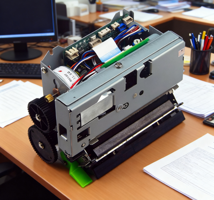 QR31 Thermal Printer: Stand Included, No 3D Drawings Provided!