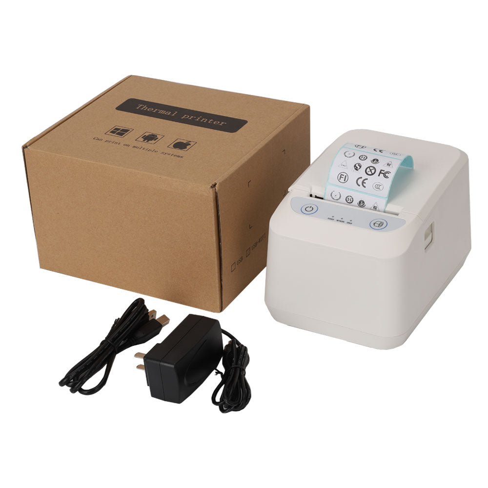 HS-E81 Cloud Series Thermal Receipt & Label Printer | Multi-Interface (WiFi/LAN/Bluetooth) | MQTT Protocol | ESC/POS/TSPL Compatible