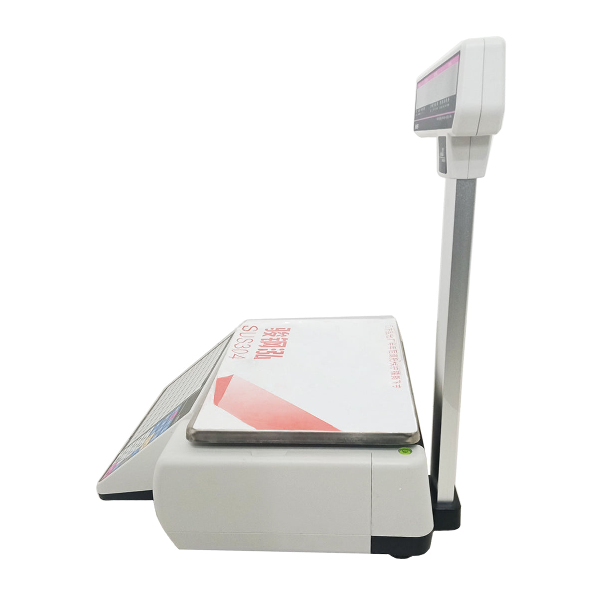 HS-A01 Label Scale - 6000 PLUs, LED Display, Thermal Printing for Supermarket/Deli/Food Shop