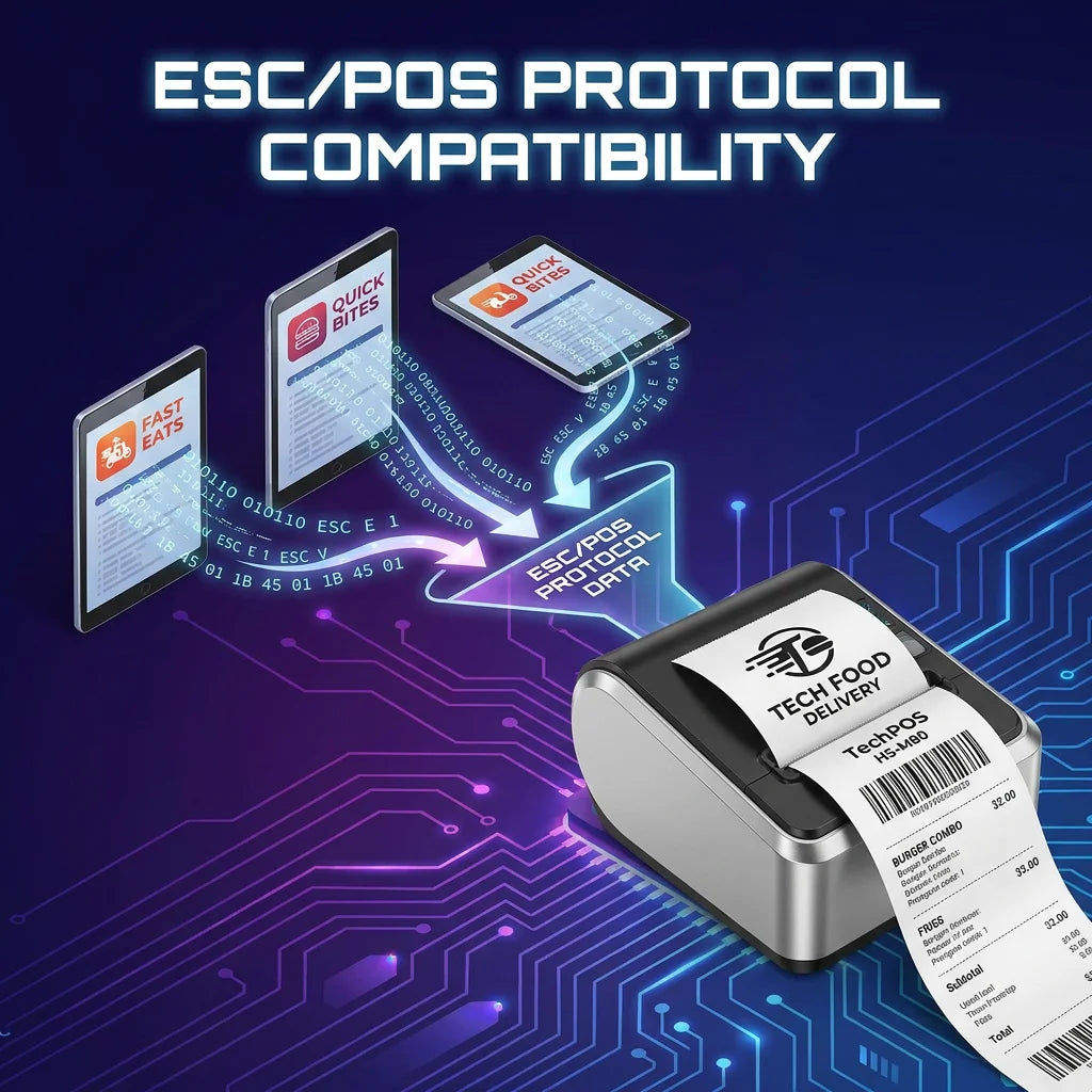 The Definitive Guide to ESC/POS Protocol Compatibility for Food Delivery Networks