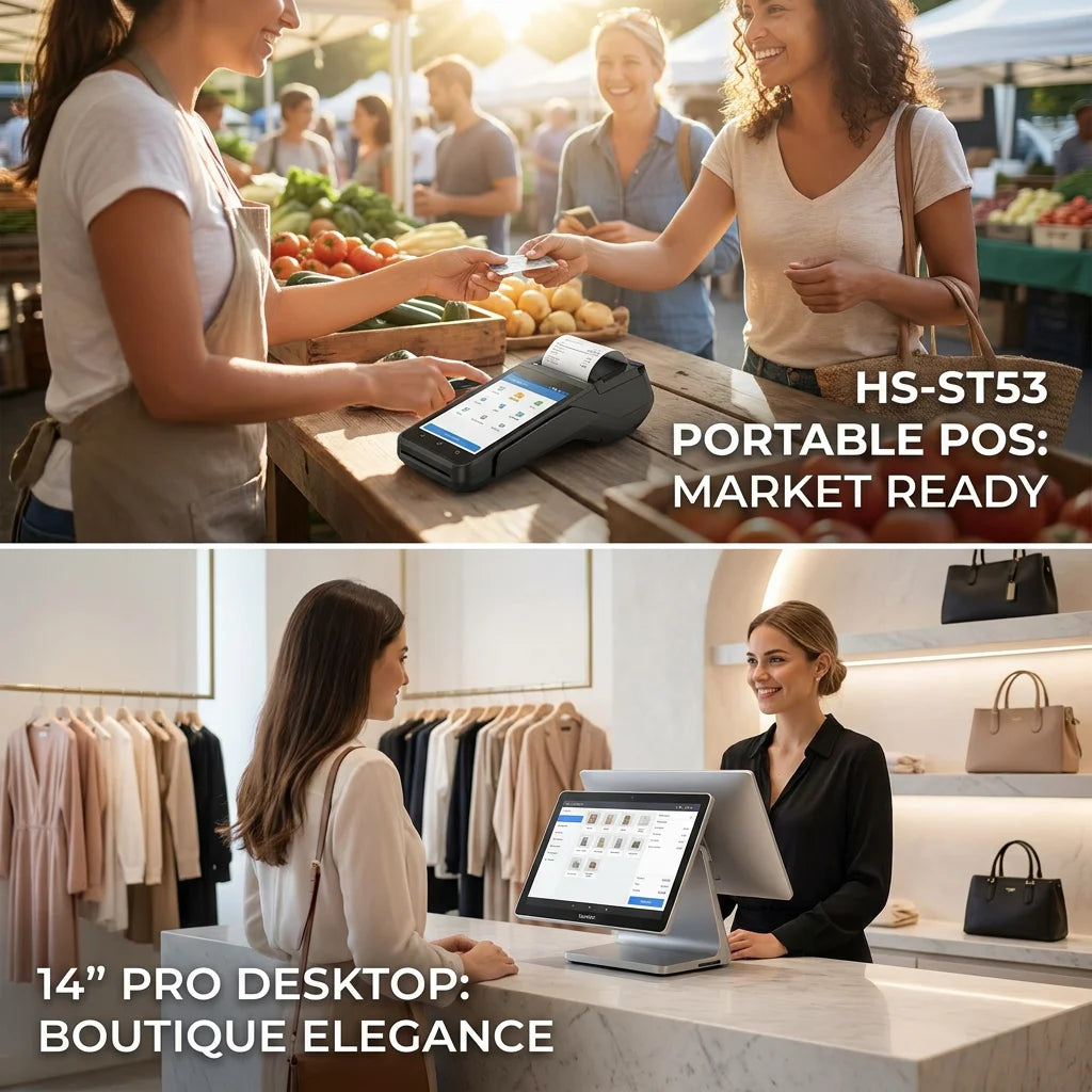 The Portable POS Revolution: Choosing Between Mobile and Desktop Systems