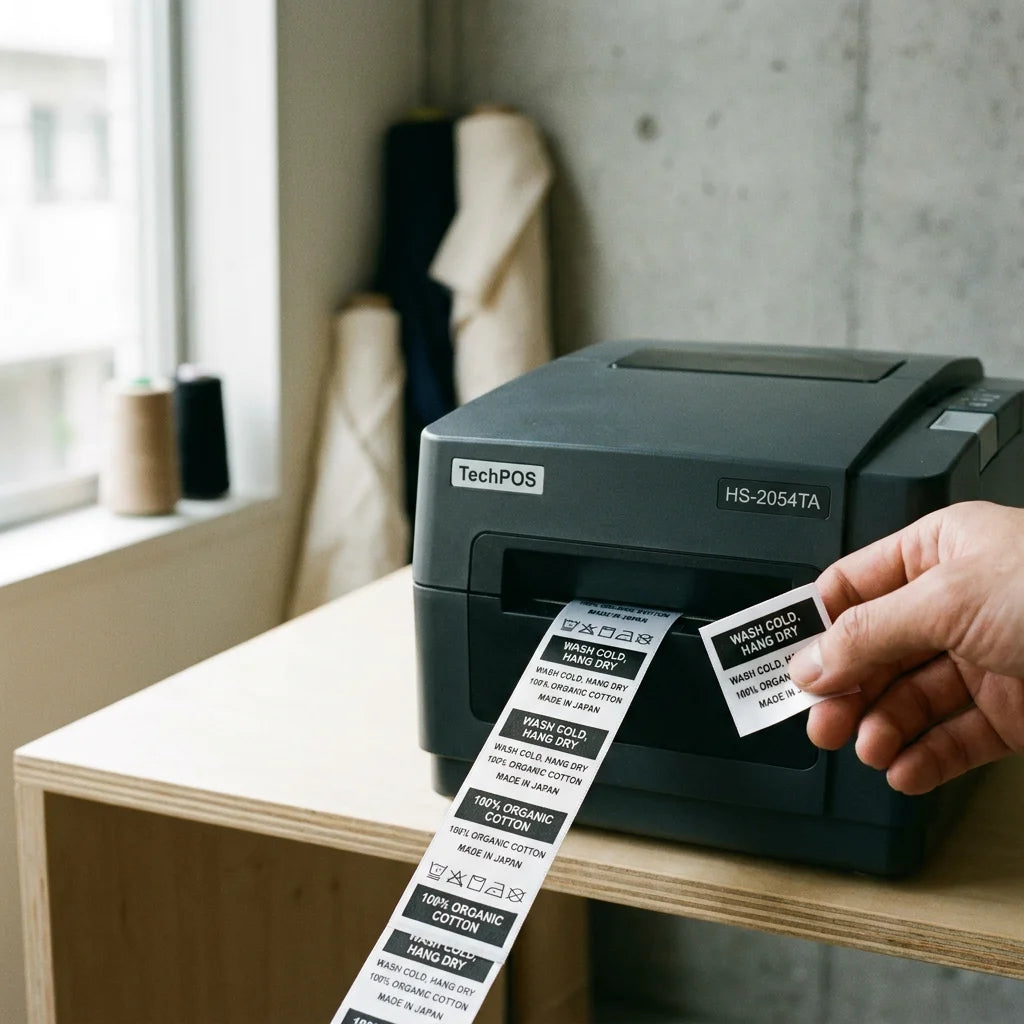Wash Care Label Printing