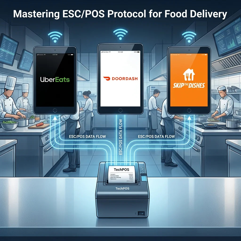 The Invisible Hand of Food Delivery: Mastering ESC/POS Protocol Compatibility