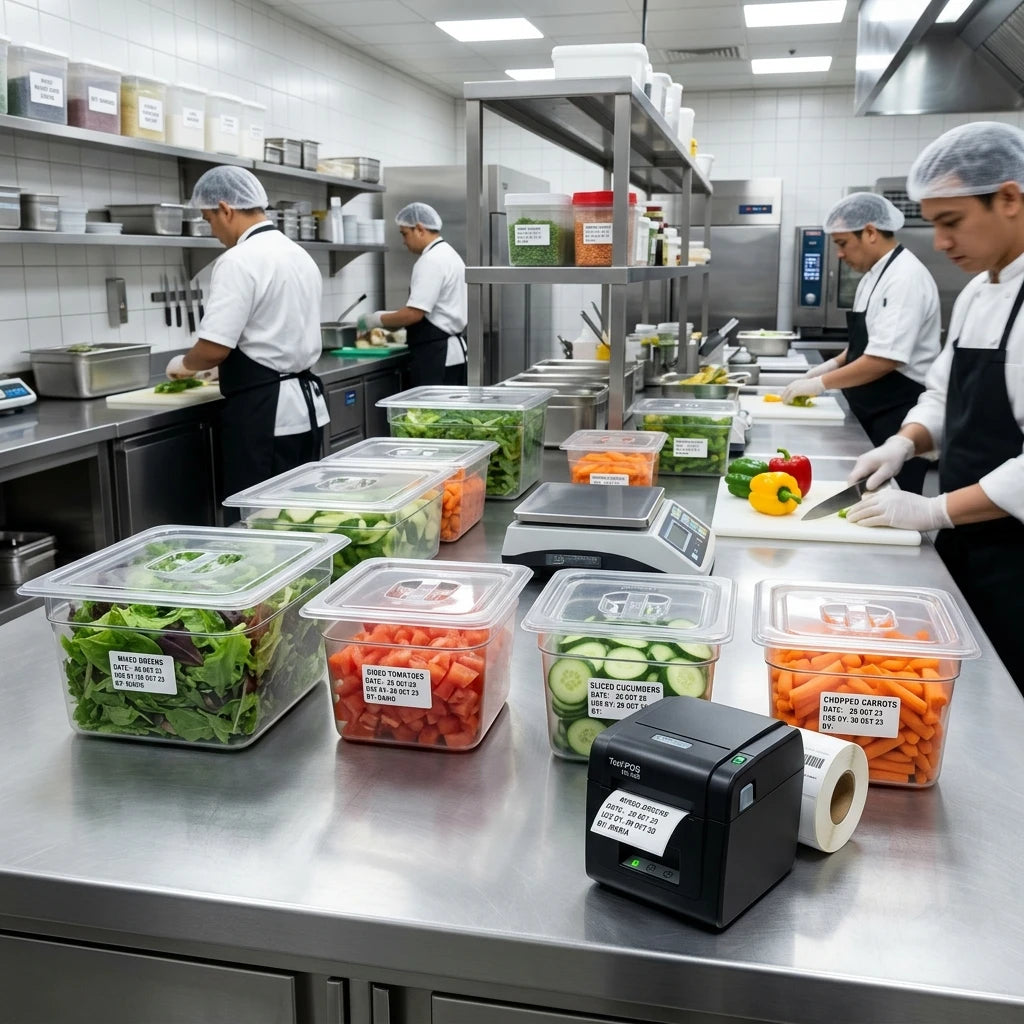 Reducing Restaurant Food Waste with Precision Labeling