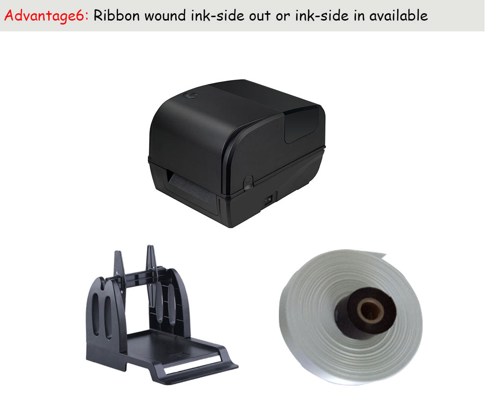 HS-K23 Label Printer: USB+TTL/USB+RS232 & Dual Portable/Panel Design (10-Year Factory)