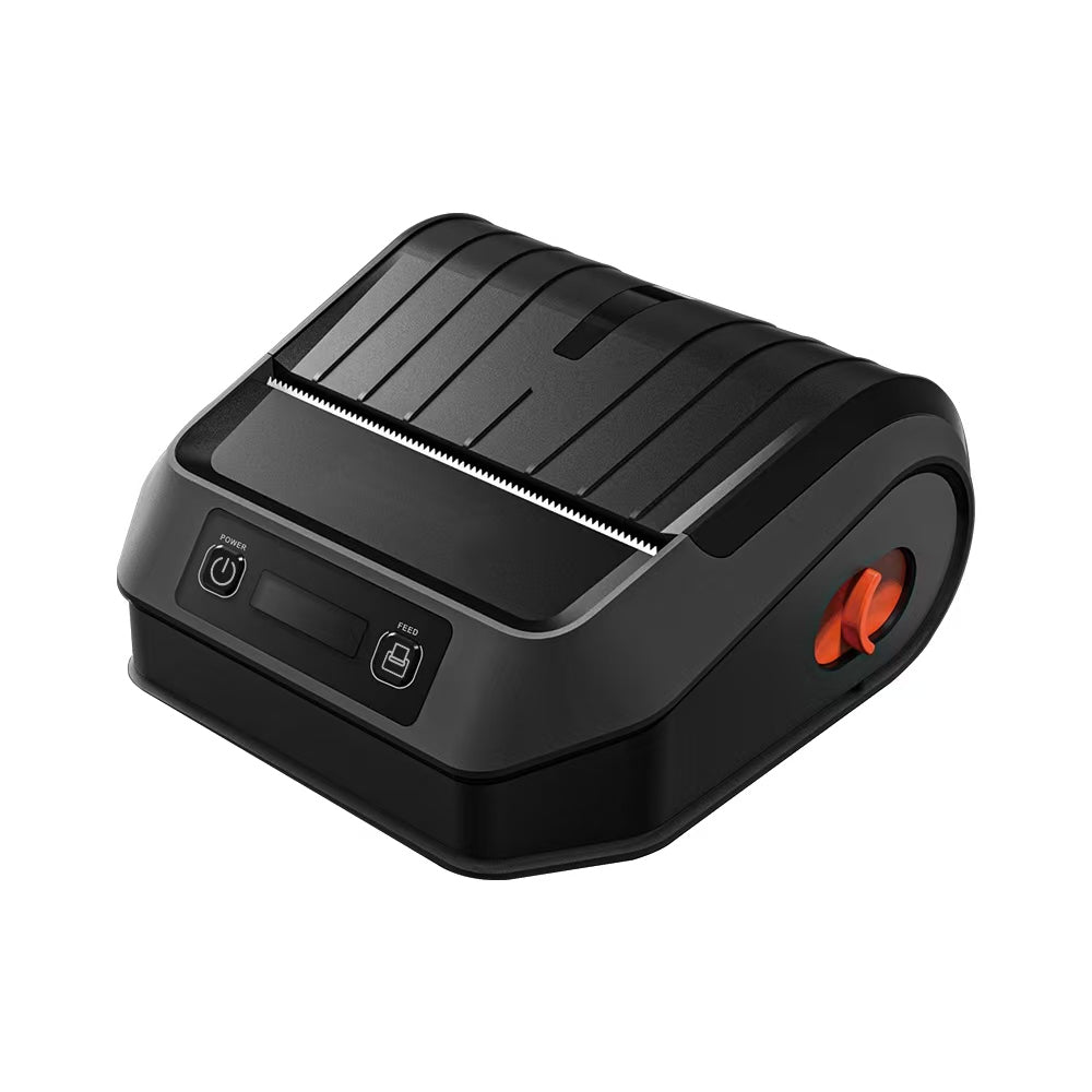 80mm Portable Thermal Printer HS-PL81 - 150H Standby, 180m Printing, Compatible with Label/Receipt Paper (20-80mm)