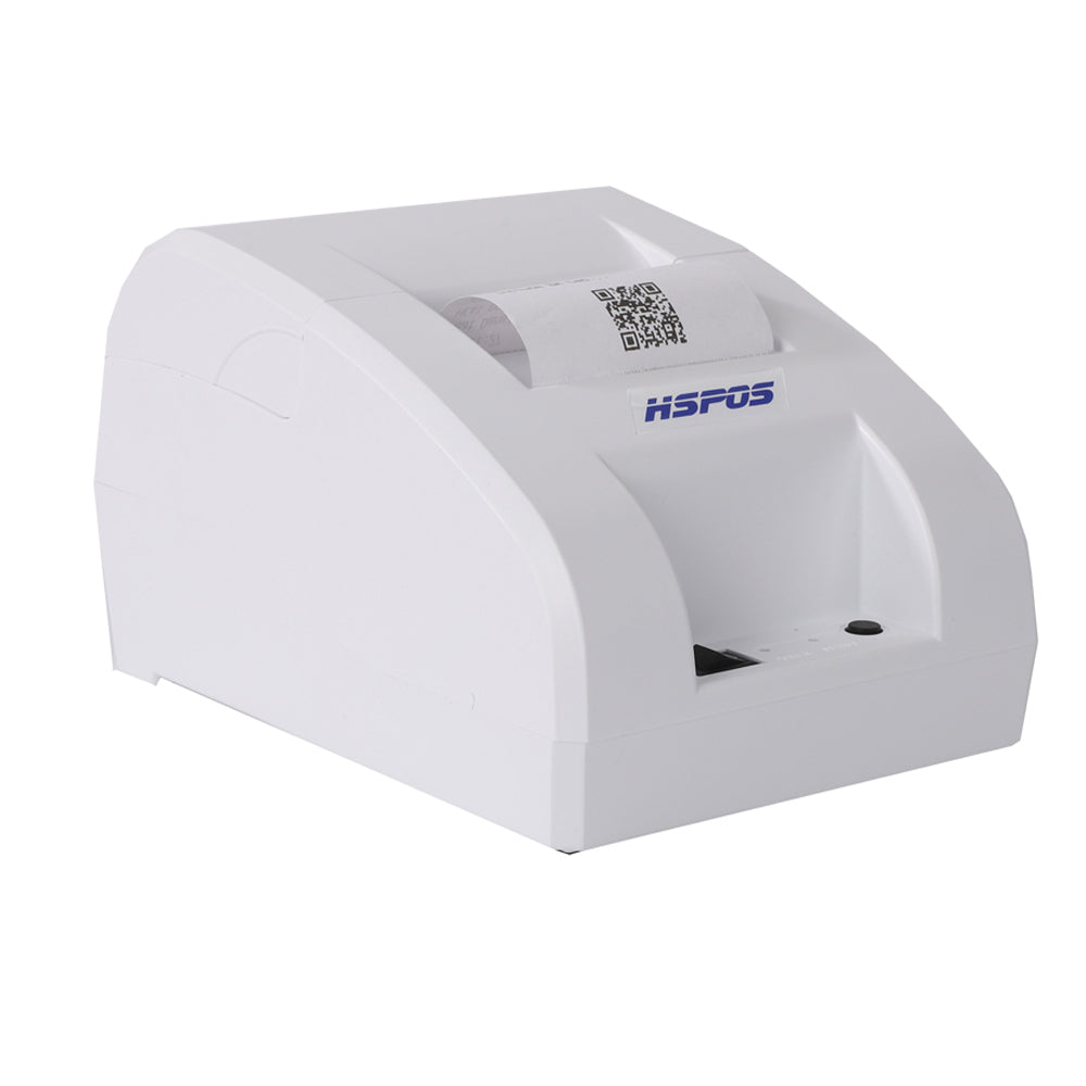 HS-58CUB Thermal Receipt Printer - 48mm Print Width Compatible with iOS/Android/Windows (Supermarket/Bank/Catering)