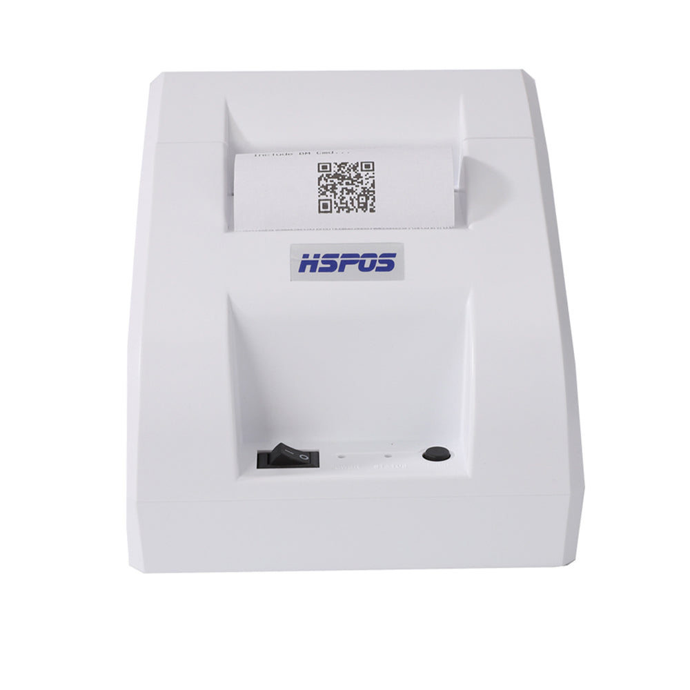 HS-58CUB Thermal Receipt Printer - 48mm Print Width Compatible with iOS/Android/Windows (Supermarket/Bank/Catering)