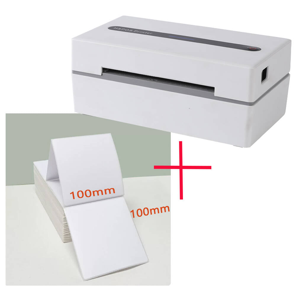 TP-K38 110mm Thermal Label Printer | High-Speed 180mm/s | USB & Bluetooth